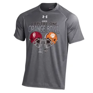 2015 Orange Bowl Under Armour Oklahoma Clemson Football Playoffs T-Shirt