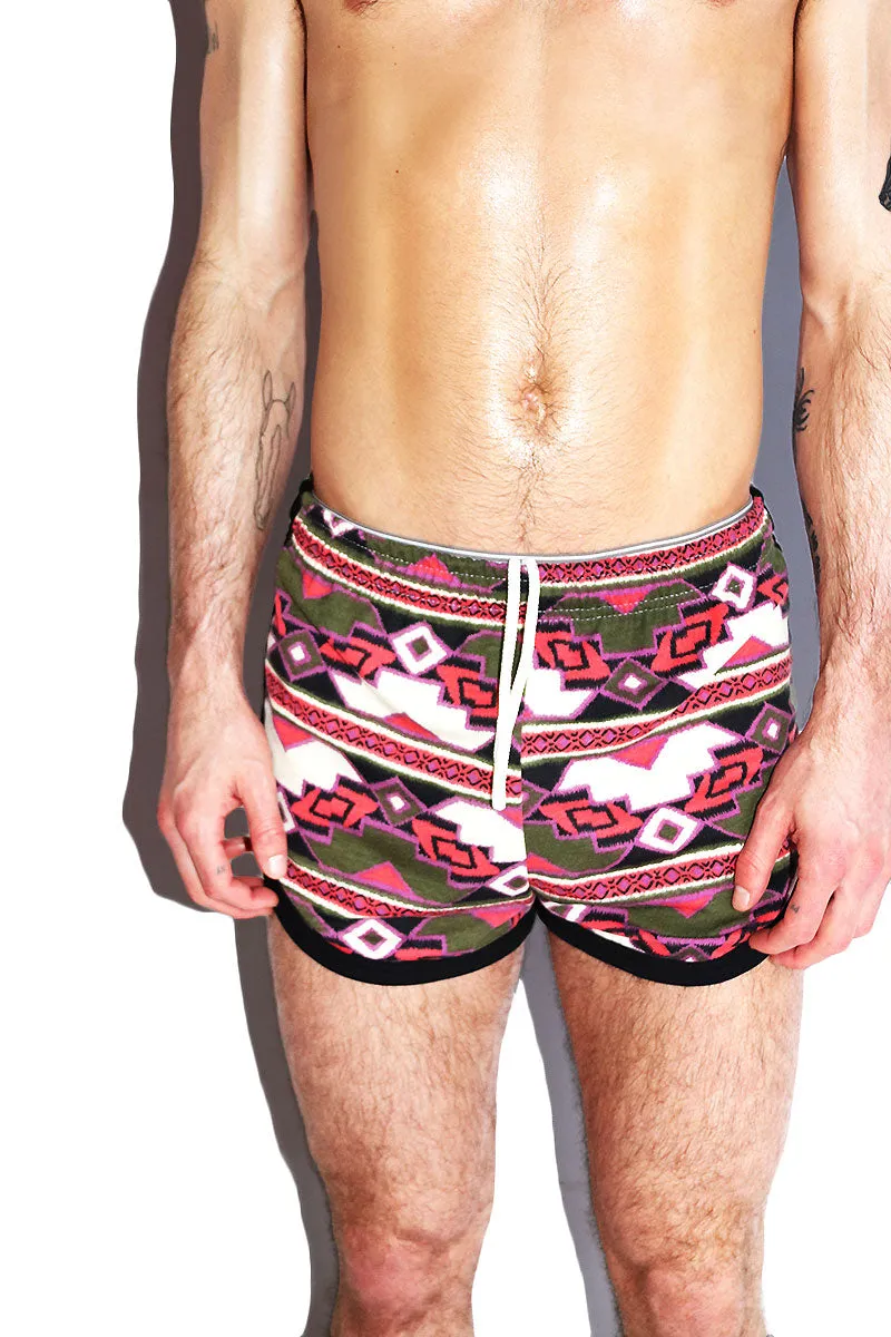 Albuquerque Running Shorts- Olive