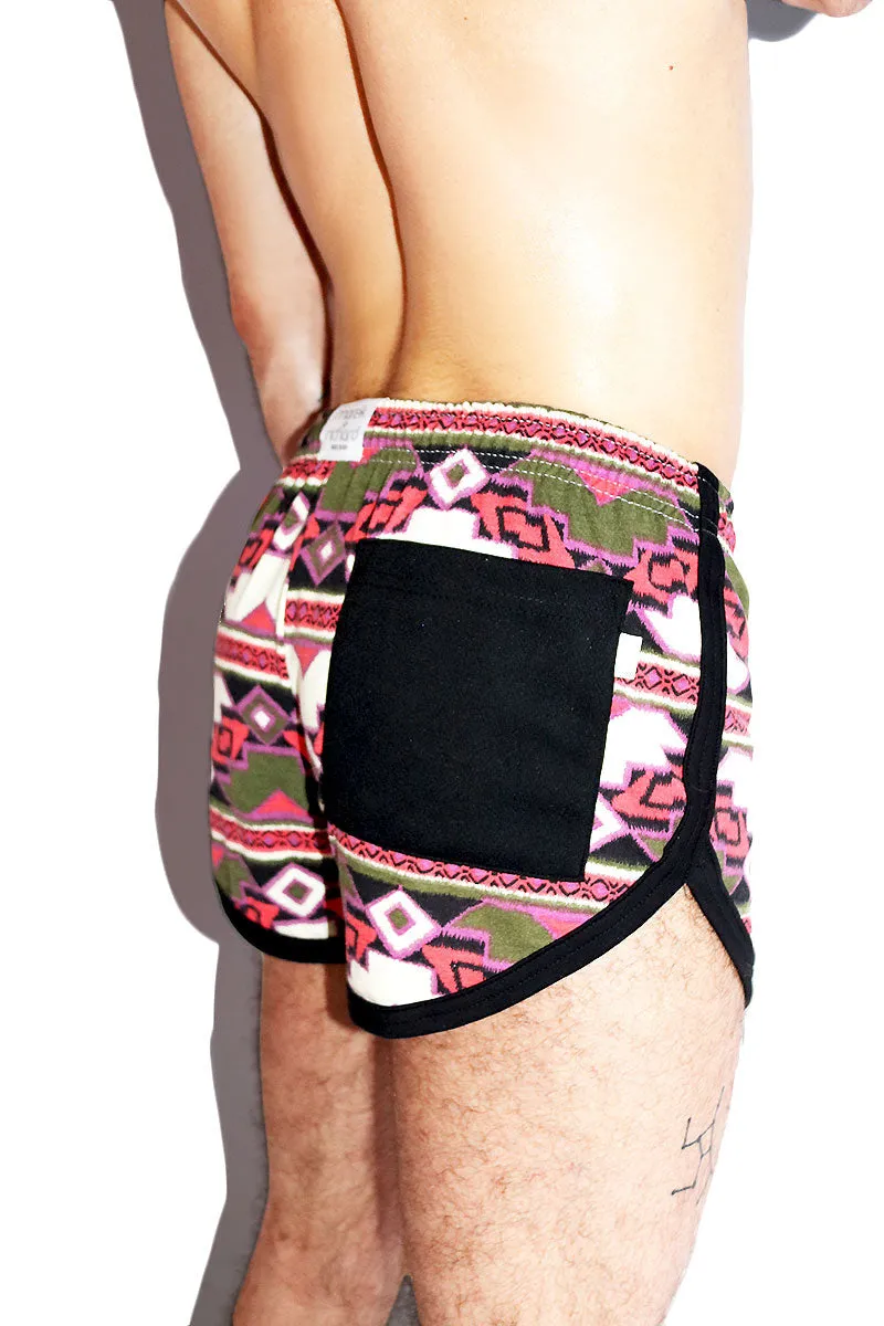 Albuquerque Running Shorts- Olive