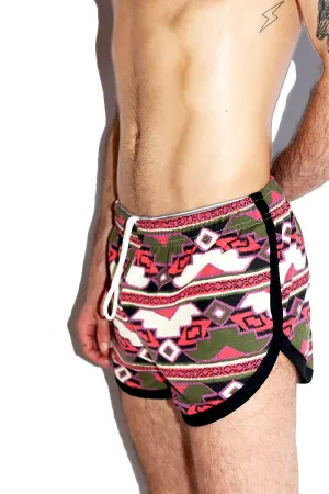 Albuquerque Running Shorts- Olive