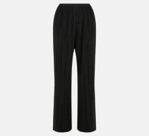 Alquema - Plisse Ribbed Pant in Black