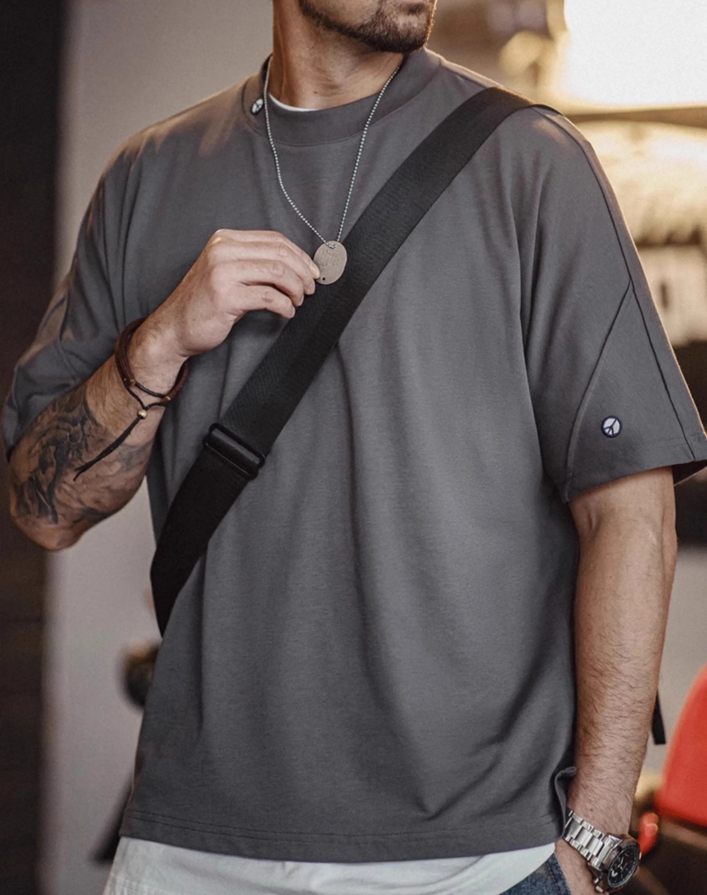 American Workwear 3A Antibacterial Quick-Drying Men's T-Shirt