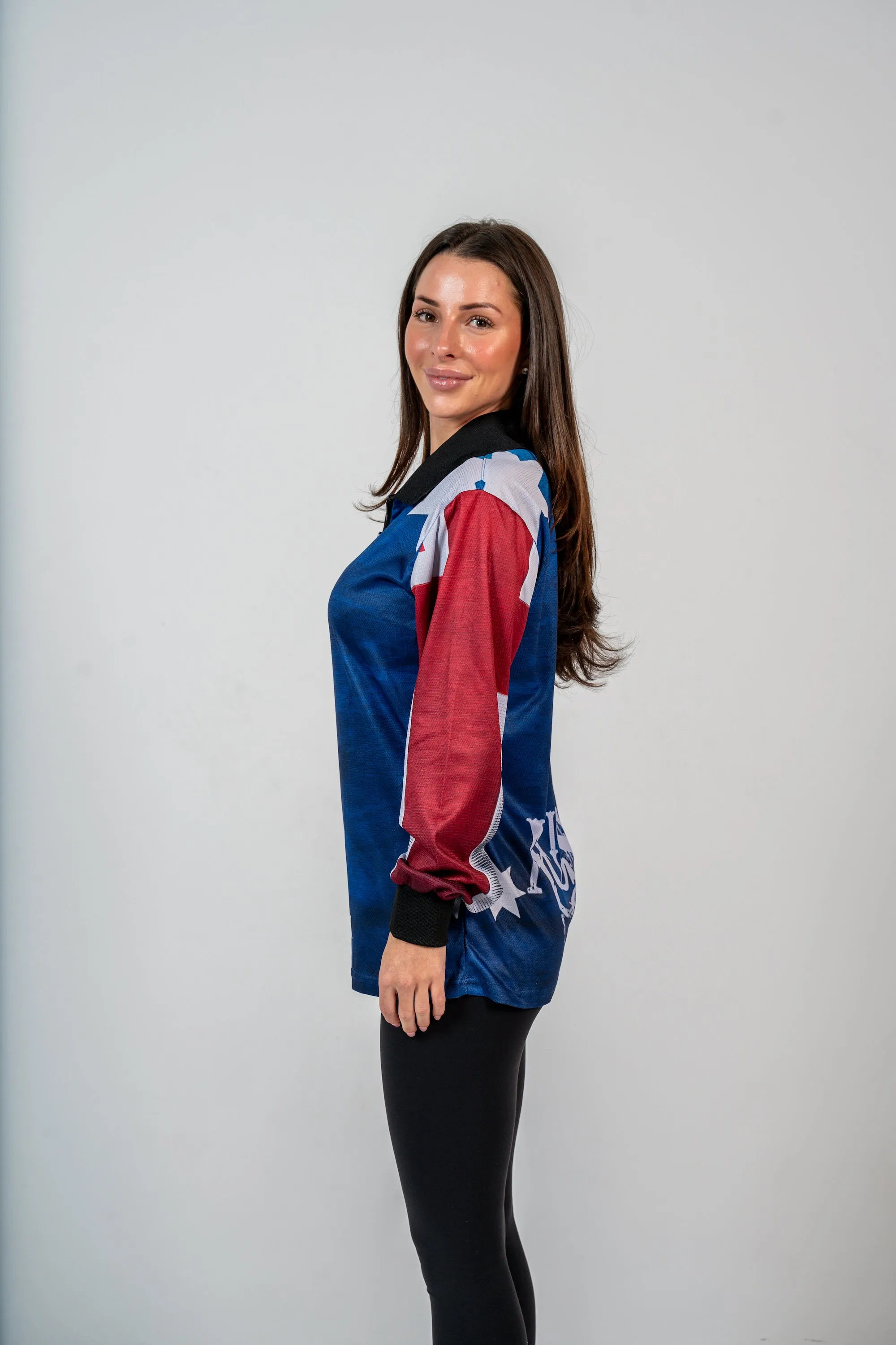 Aussie Flag Polo Shirt - Quick Dry & UV Rated