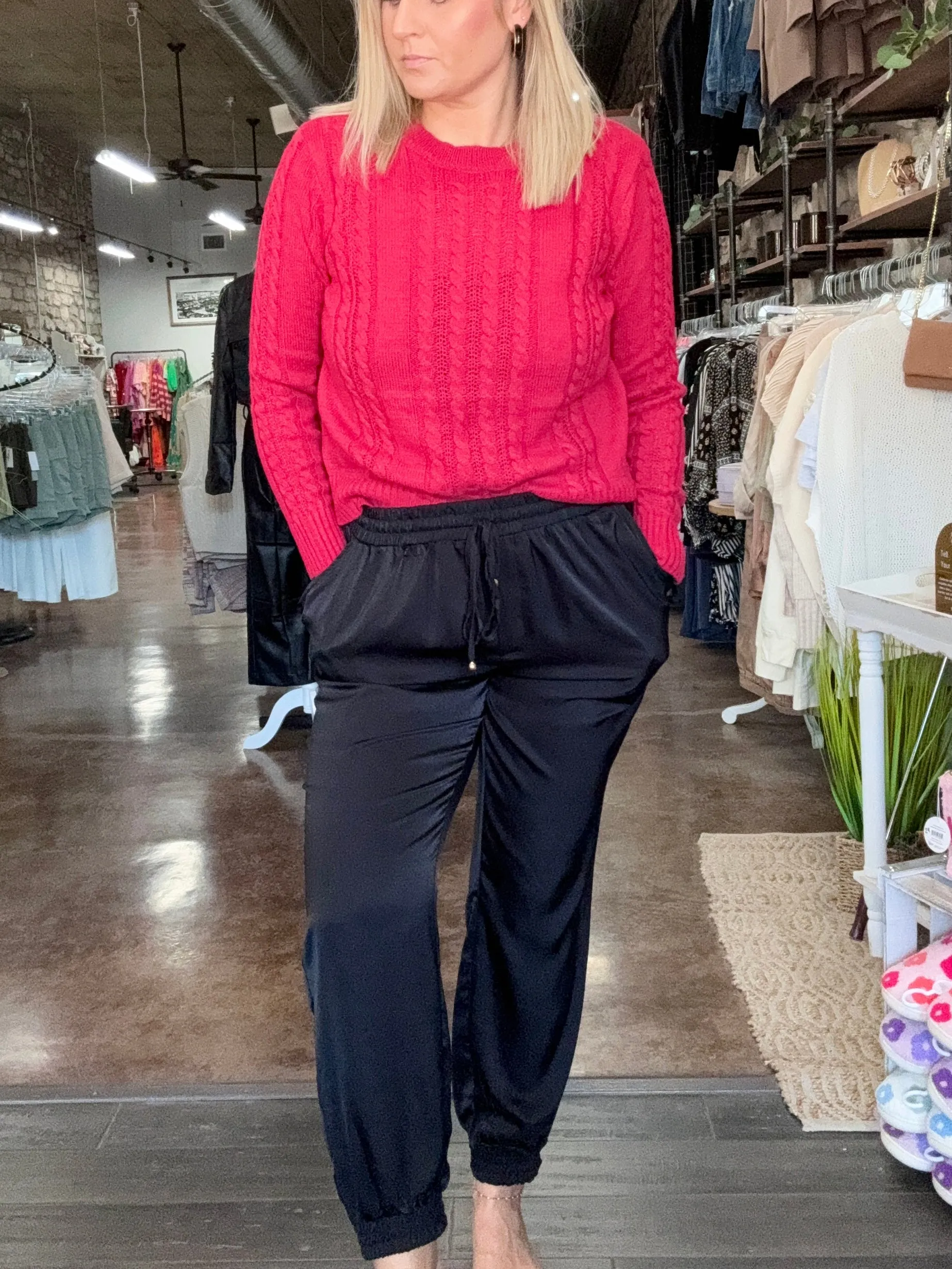 Black Jogger Pants