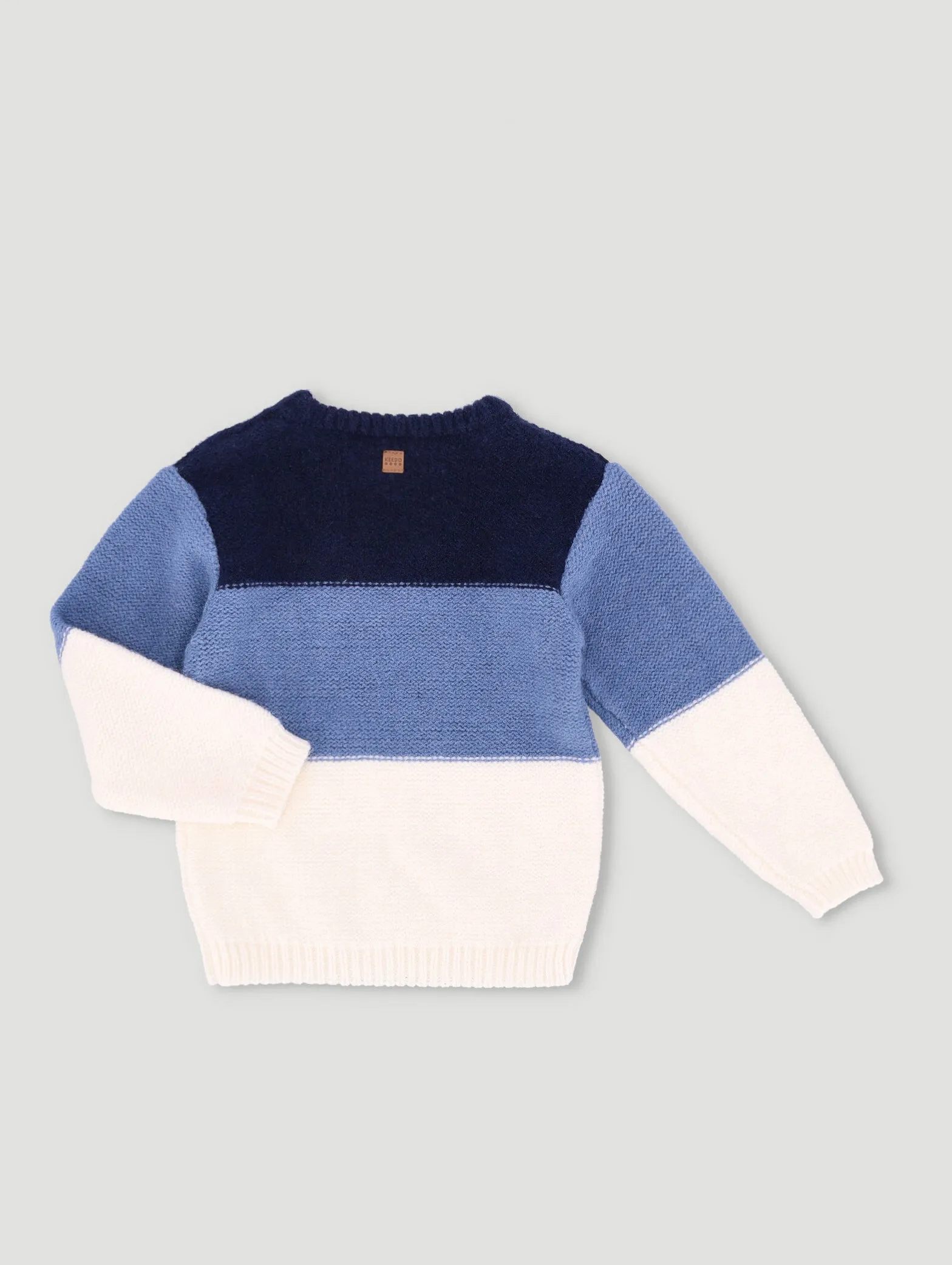 Boys Colourblock Knitwear Jersey