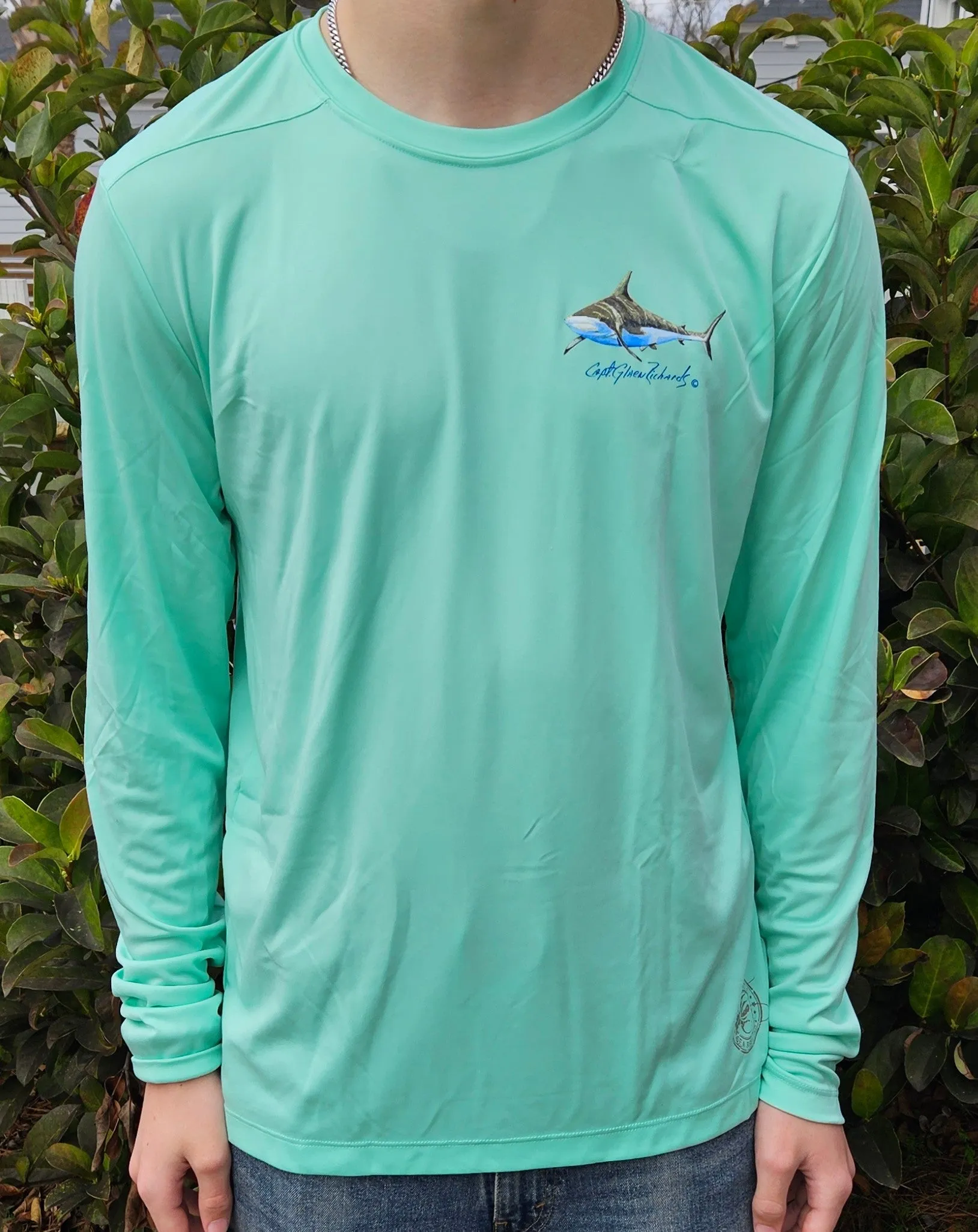 Bull Shark Long Sleeve Quick Dry T-Shirt