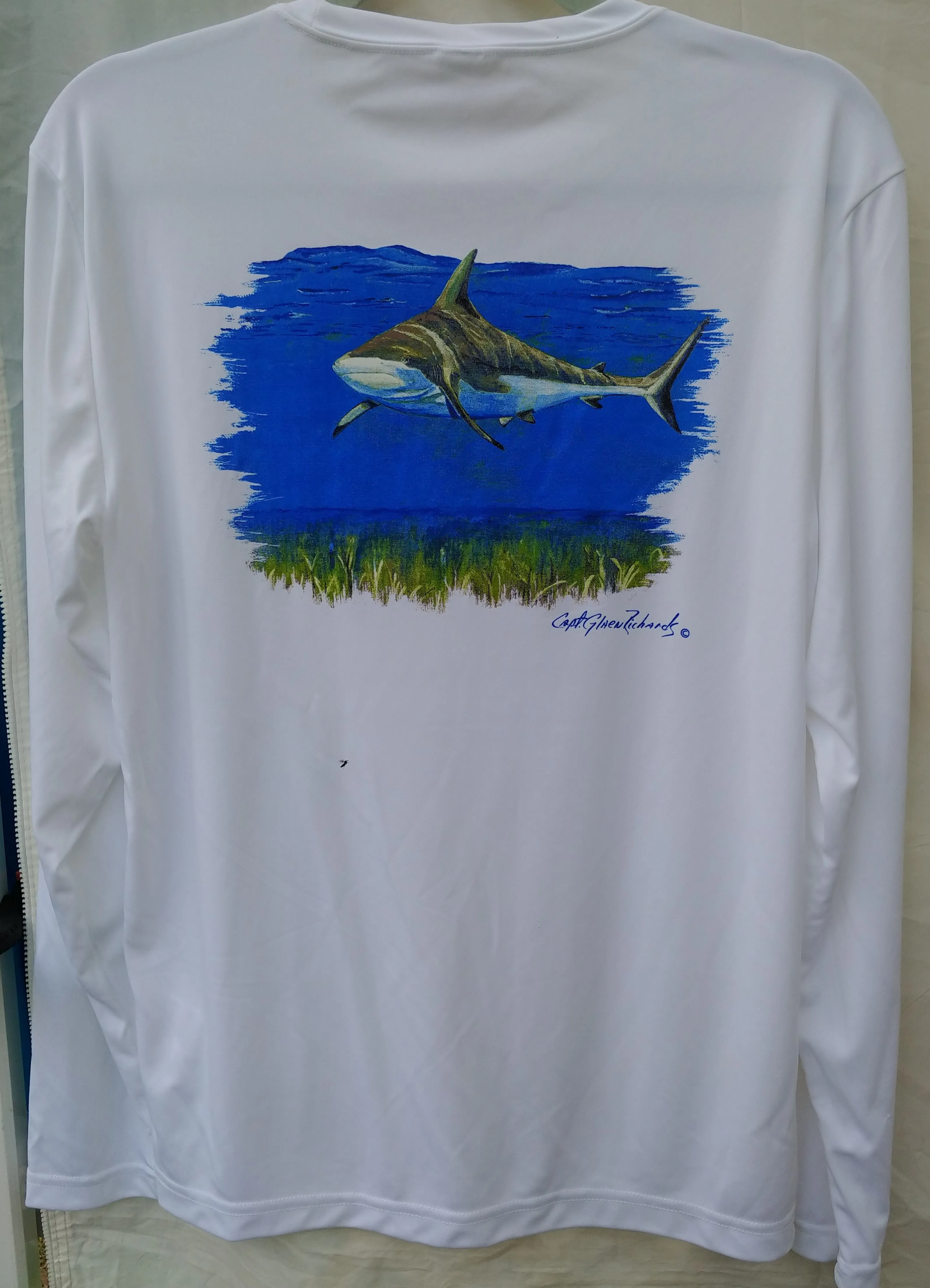 Bull Shark Long Sleeve Quick Dry T-Shirt