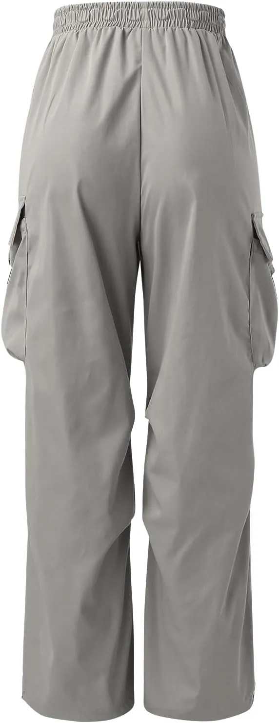 Cargo Pant for Men Cotton Casual Joggers Elastic Waist Cargo Combat Work Pant with Multiple Pockets