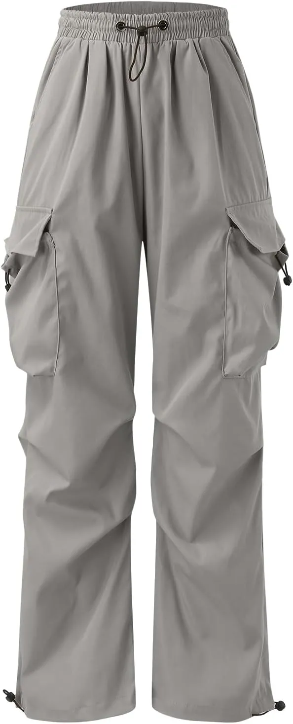 Cargo Pant for Men Cotton Casual Joggers Elastic Waist Cargo Combat Work Pant with Multiple Pockets