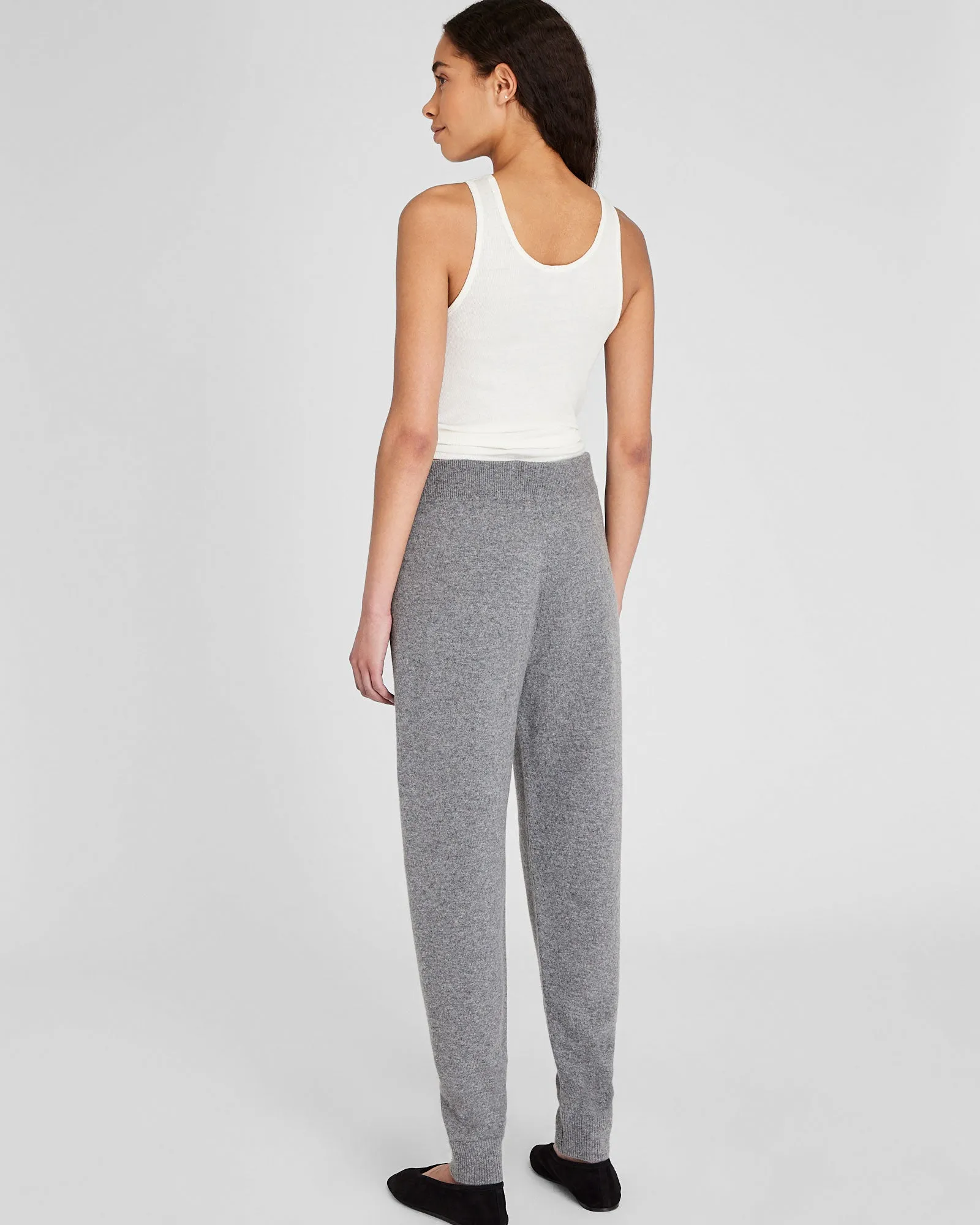 Cashmere Blend Double Face Jogger