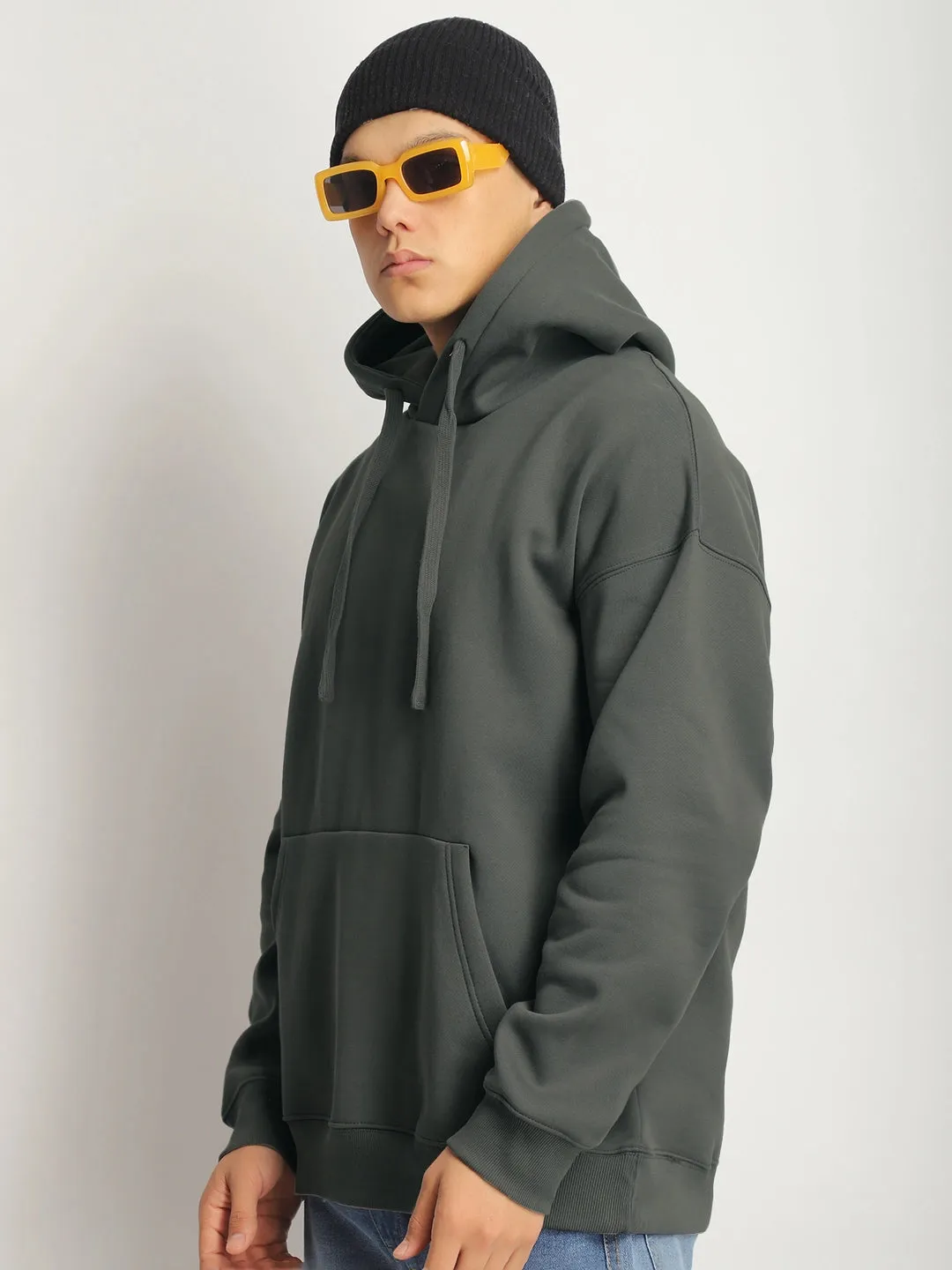 Cavendish Comfort Light Olive Oversized Hoodie