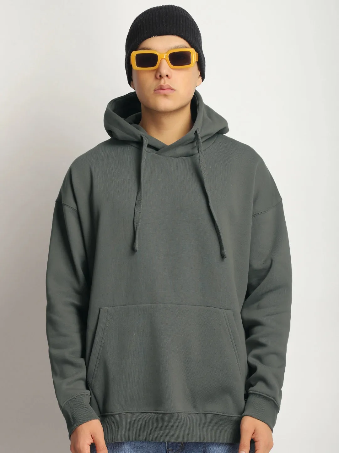Cavendish Comfort Light Olive Oversized Hoodie