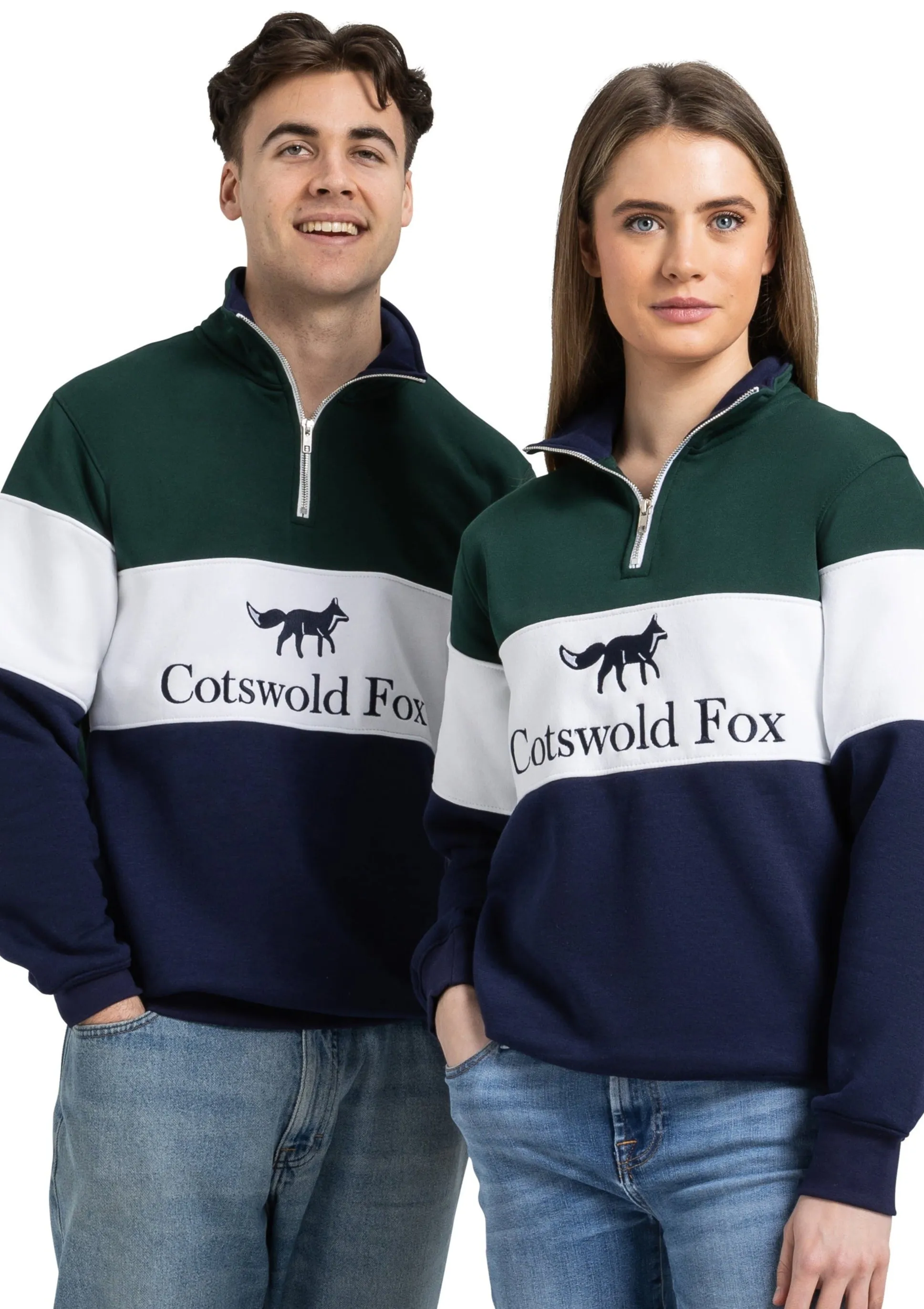 Cirencester Quarter Zip | Green