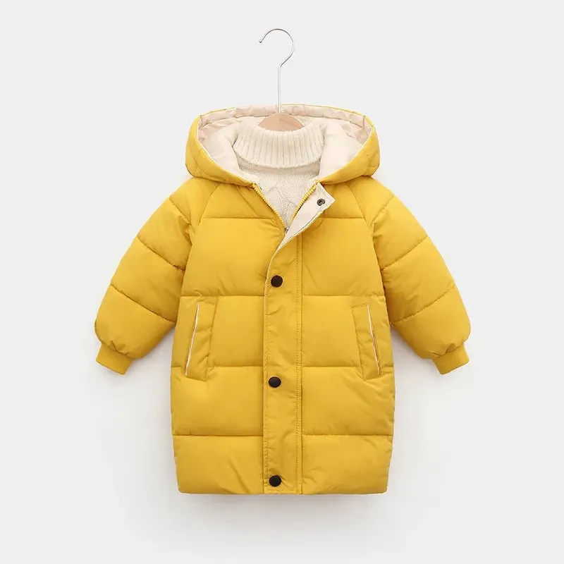 Cozy Kids' Puffer Coat with Hood