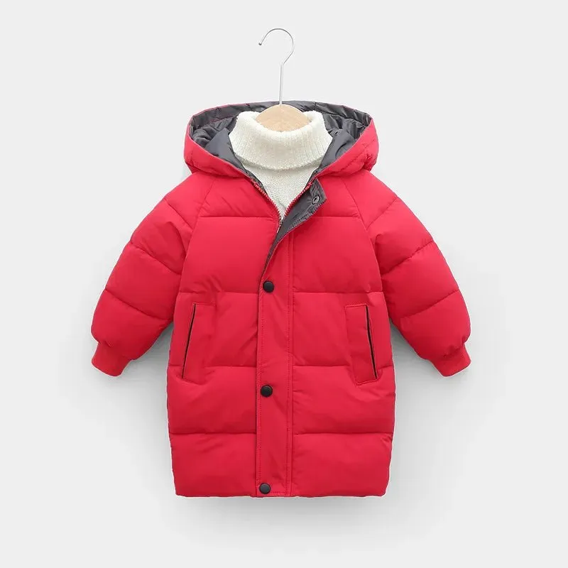 Cozy Kids' Puffer Coat with Hood