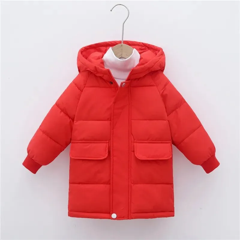 Cozy Kids' Puffer Coat with Hood