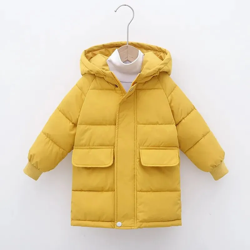 Cozy Kids' Puffer Coat with Hood