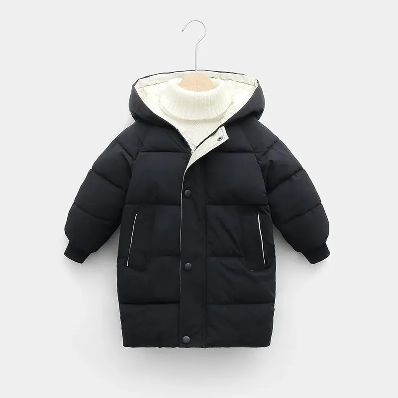 Cozy Kids' Puffer Coat with Hood