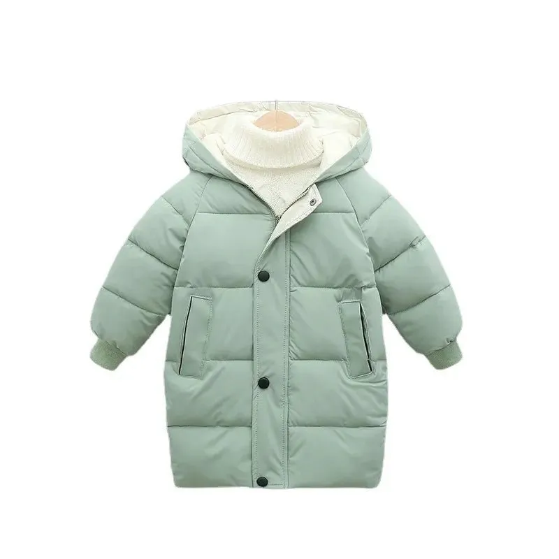 Cozy Kids' Puffer Coat with Hood