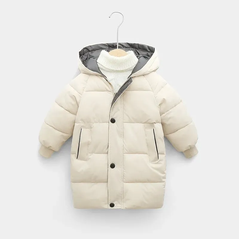 Cozy Kids' Puffer Coat with Hood