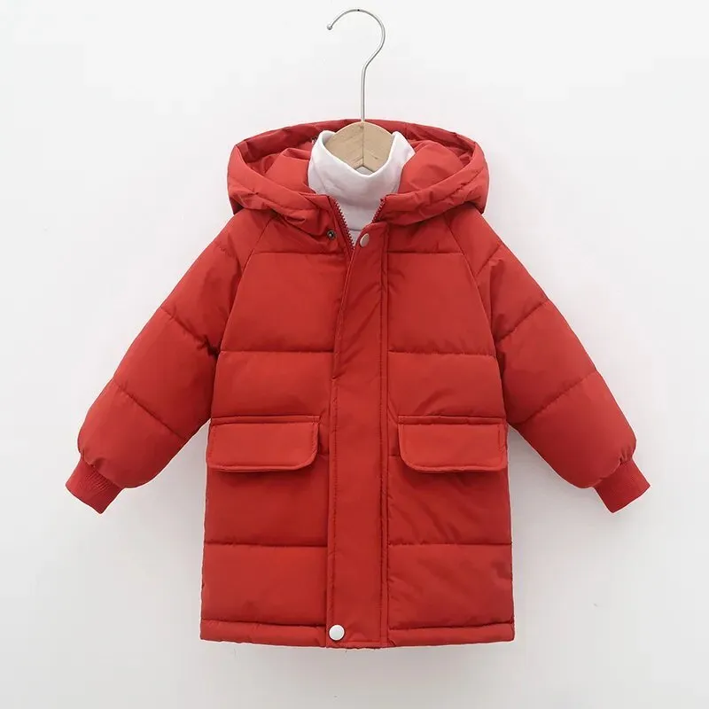 Cozy Kids' Puffer Coat with Hood