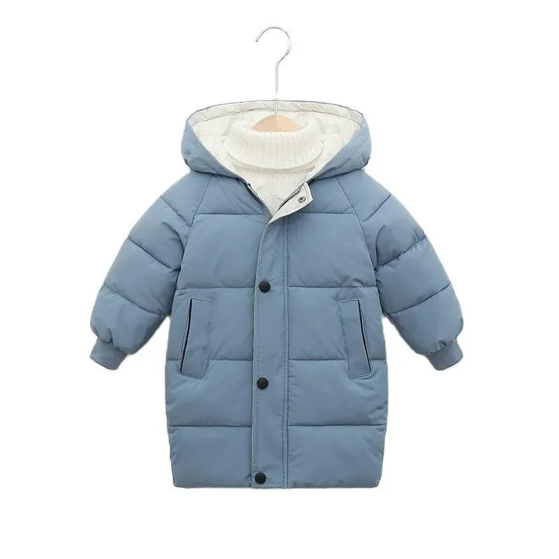 Cozy Kids' Puffer Coat with Hood