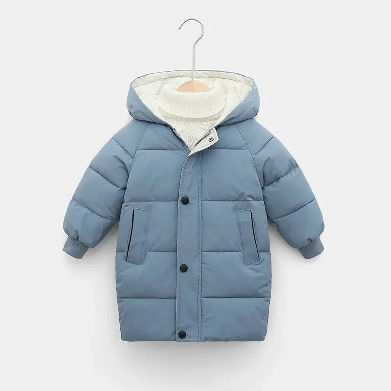 Cozy Kids' Puffer Coat with Hood
