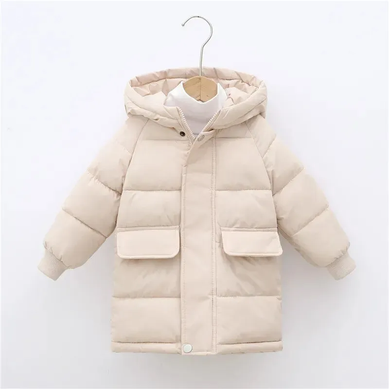 Cozy Kids' Puffer Coat with Hood