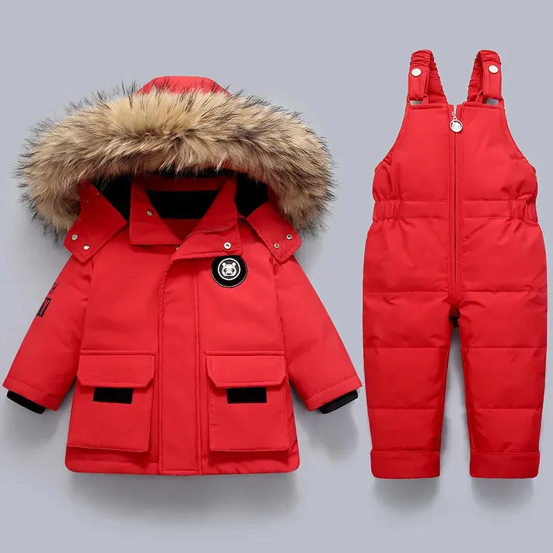 Cozy Winter Baby Clothing Set