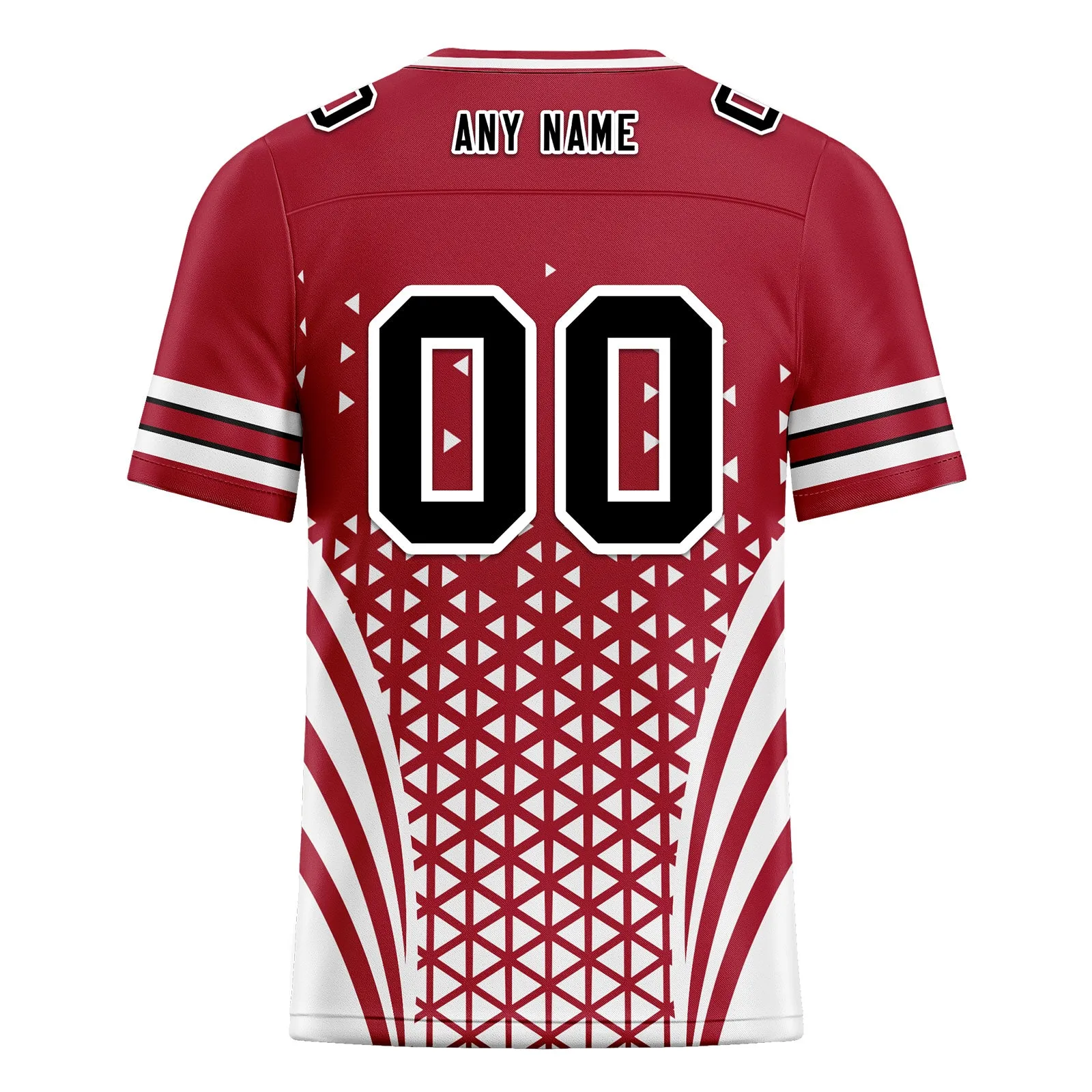 Custom Blue White New York Personalized Authentic Football Jersey FBJ02-D023033-21