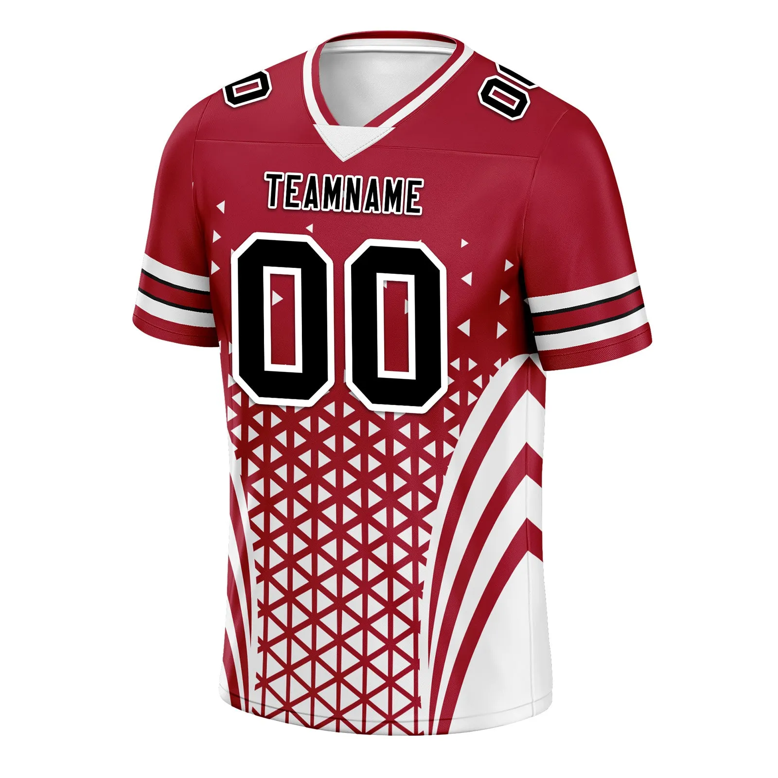 Custom Blue White New York Personalized Authentic Football Jersey FBJ02-D023033-21
