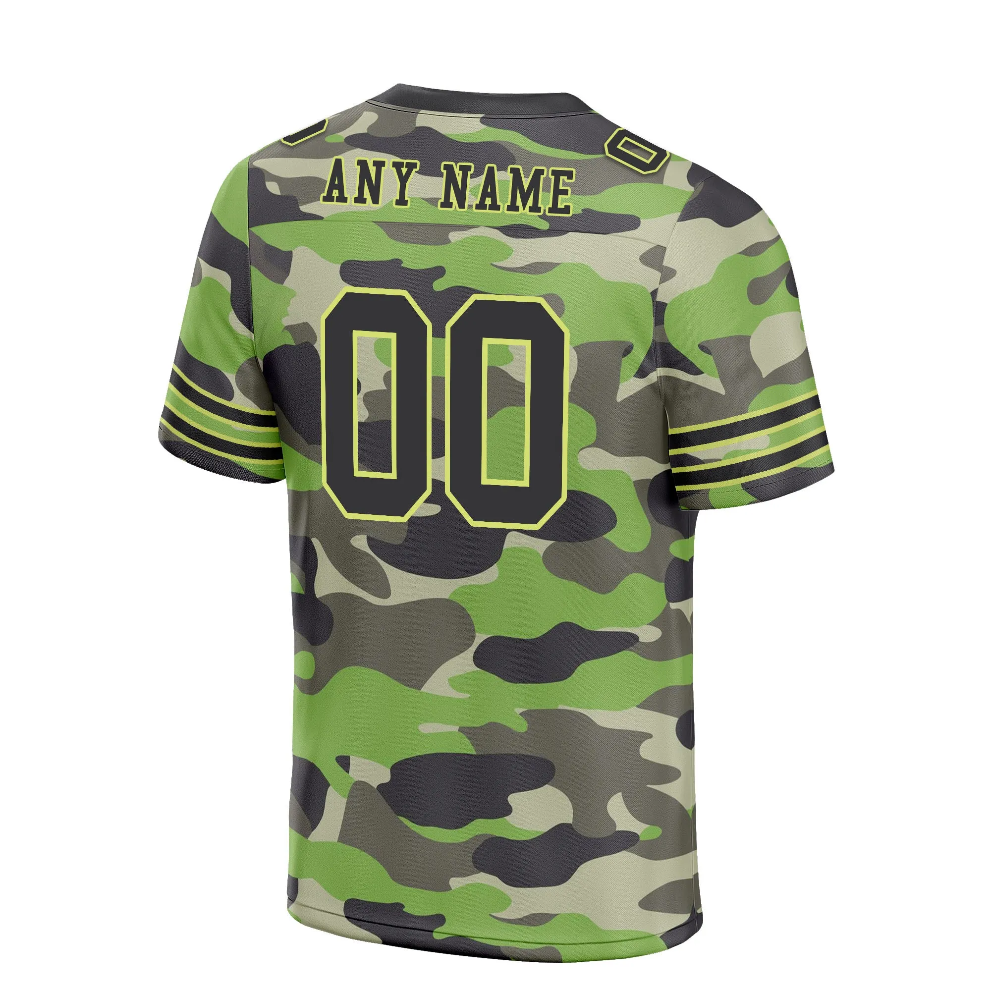 Custom Camo Personalized Authentic Football Jersey FBJ02-D06116