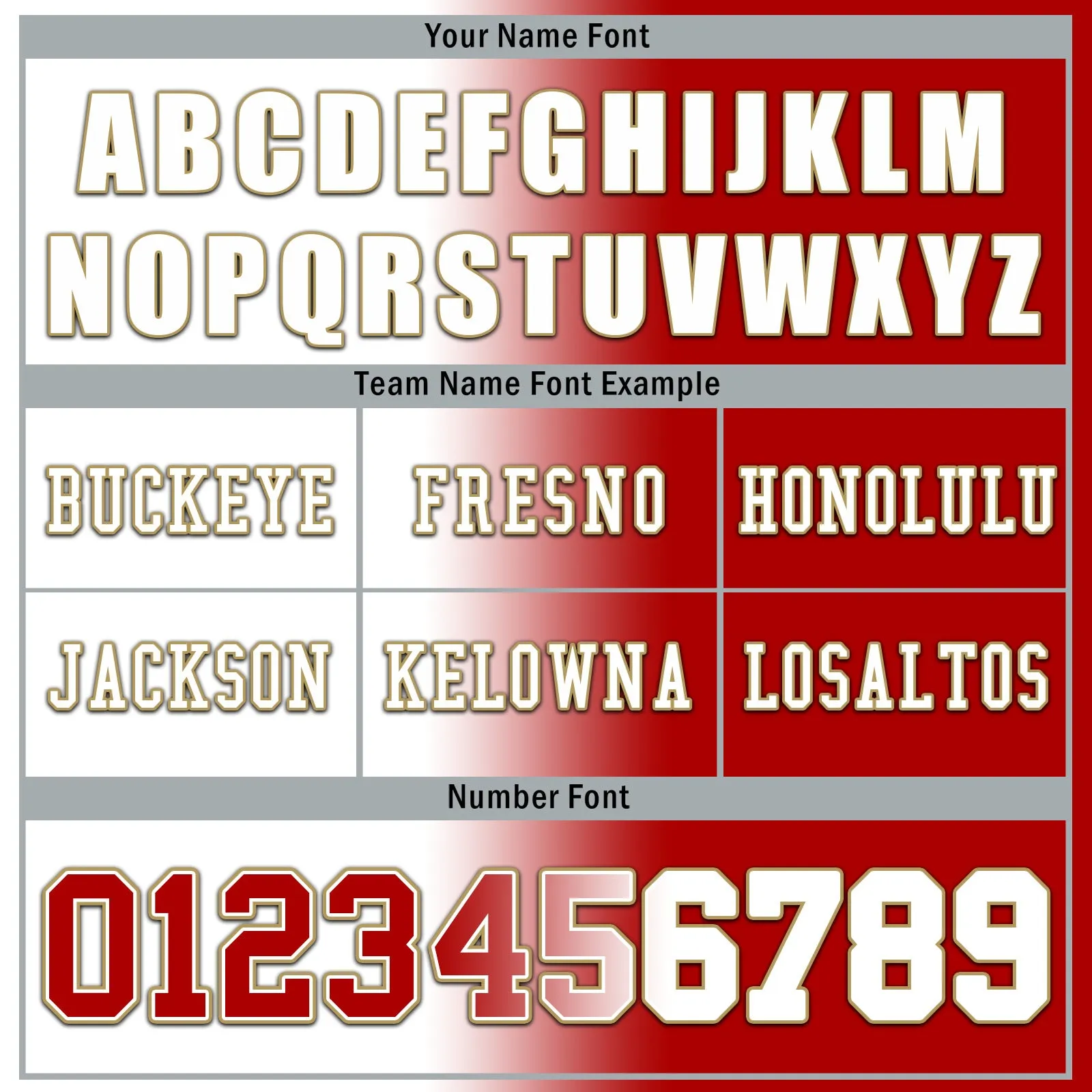Custom White Red California Personalized Authentic Football Jersey FBJ02-D028017-13