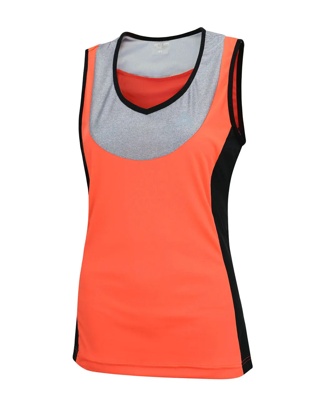 Damen Fahrradtrikot Ärmellos Comfort Line Rot Setprodukt