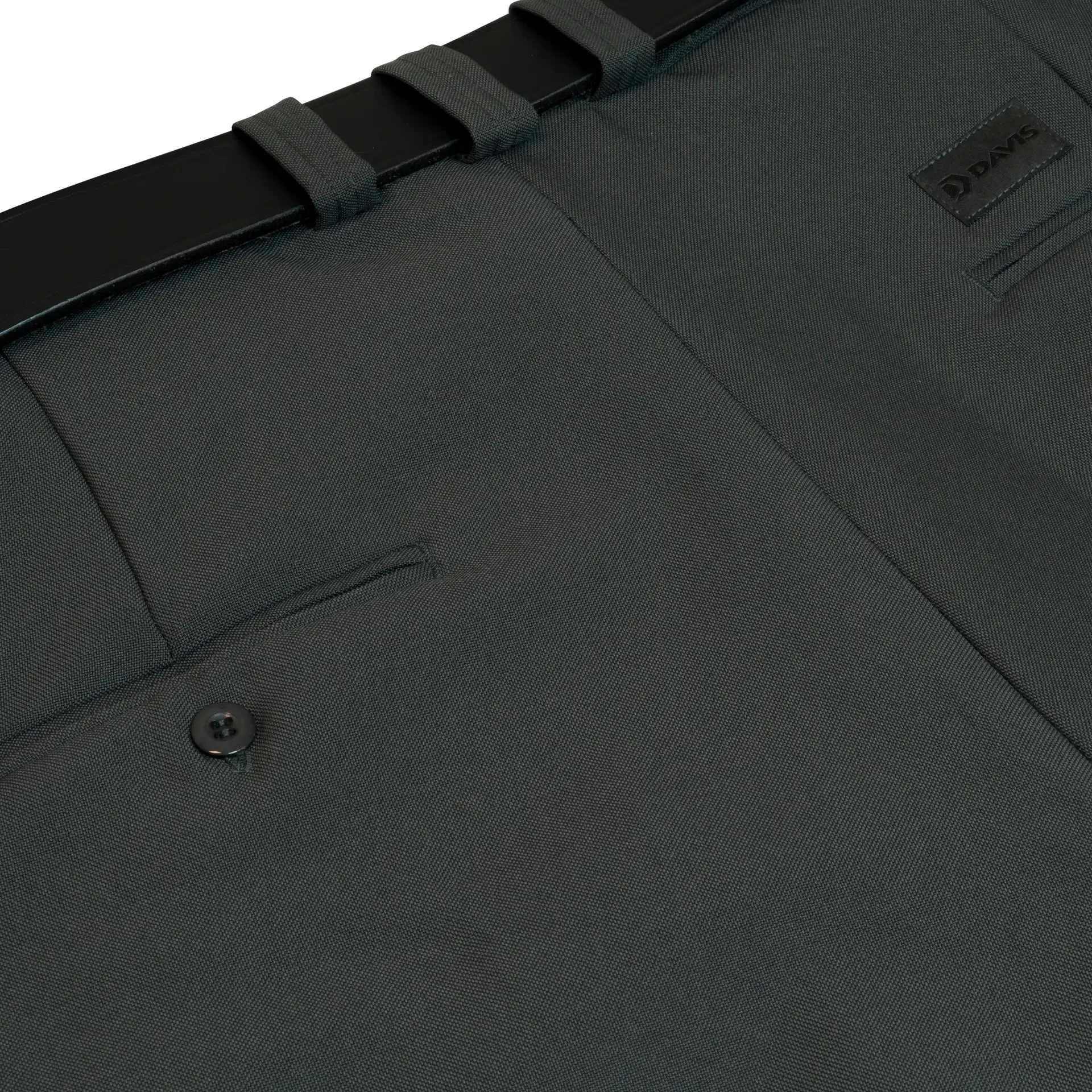 Davis 94X V2 Pleated Straight Fit Charcoal Plate Umpire Pant