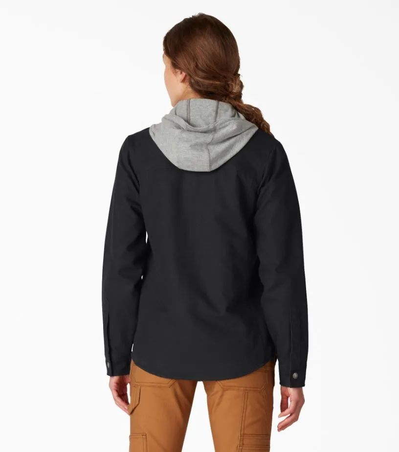 Dickies W Duck Hooded Shirt Jacket