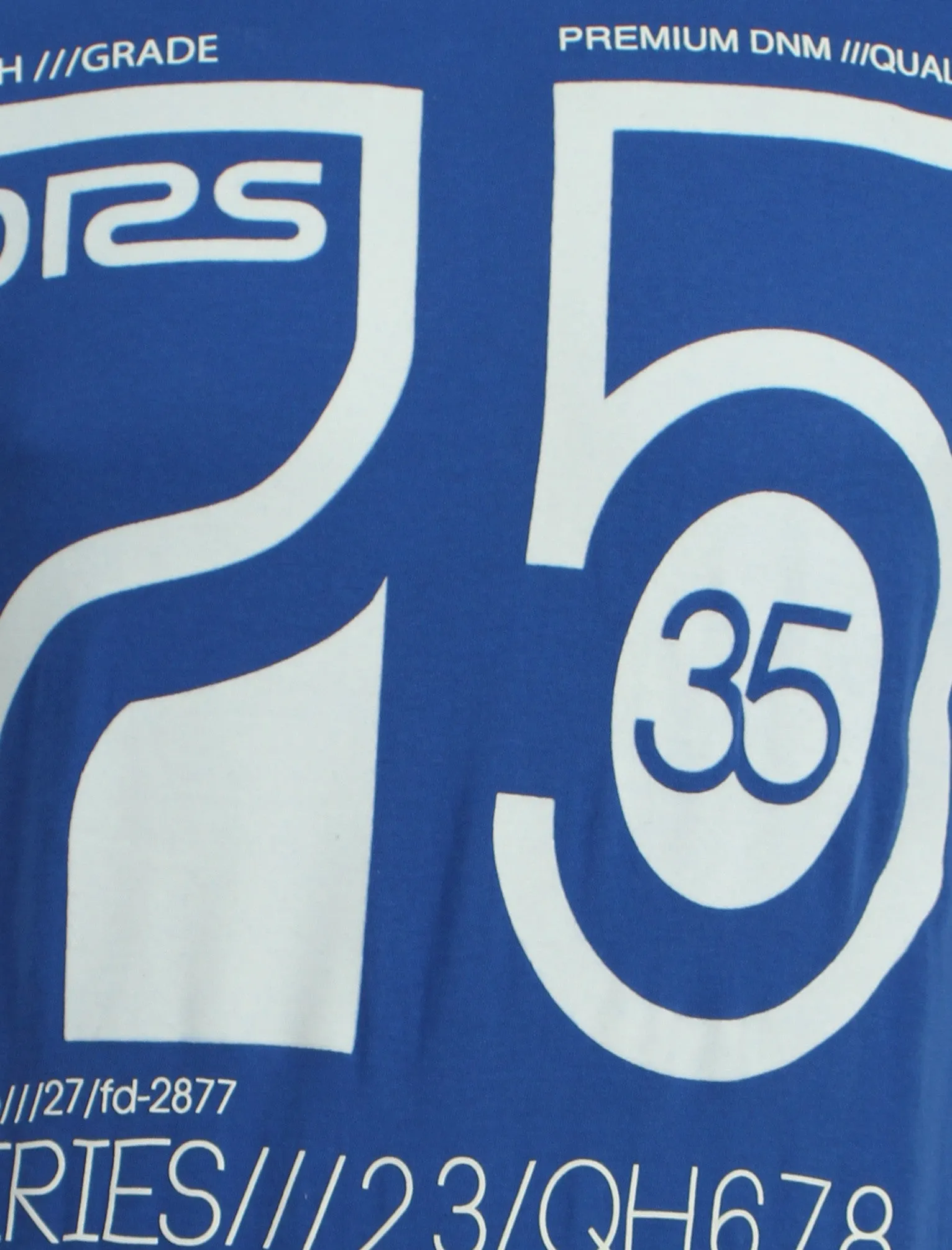 Dissident Discode 4 classic tee in blue