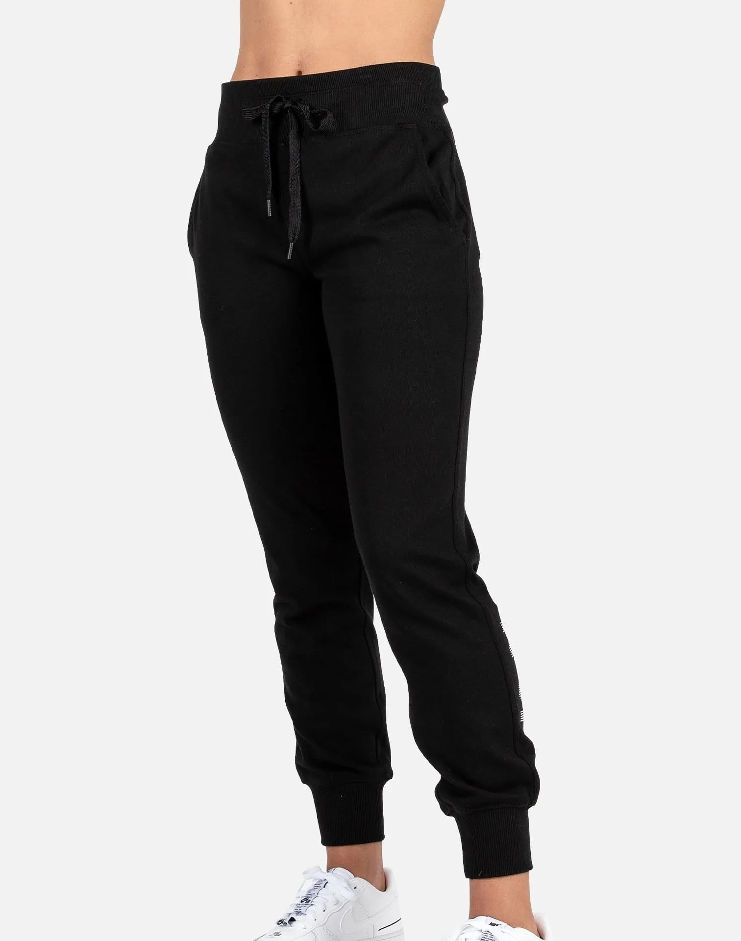 Dkny STRIPED LOGO JOGGERS