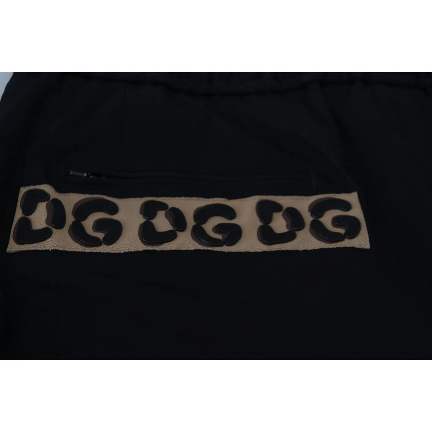 Dolce & Gabbana Elegant Leopard Print Cropped Pants
