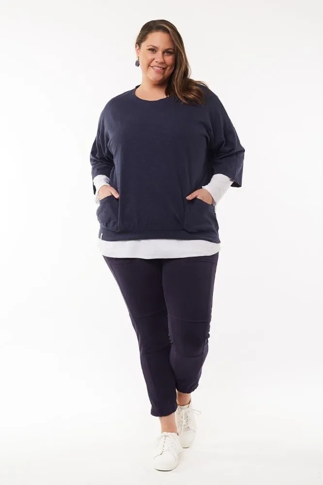 Elm Maizie Sweat Navy