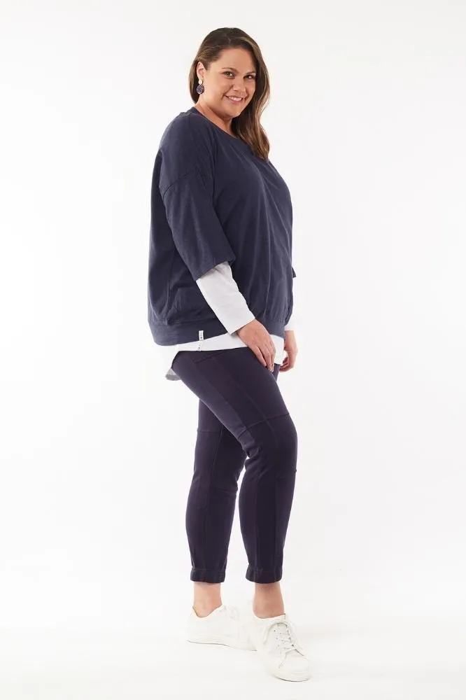 Elm Maizie Sweat Navy