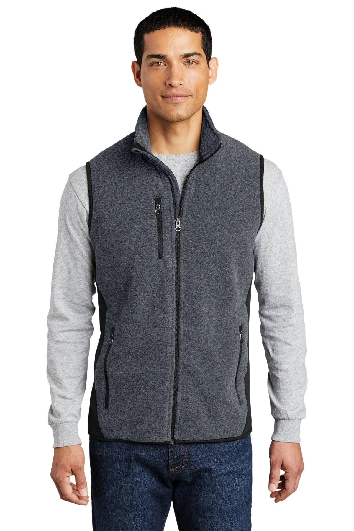 EMBROIDERED - 5228 - Port Authority® Men's R-Tek® Pro Fleece Full-Zip Vest