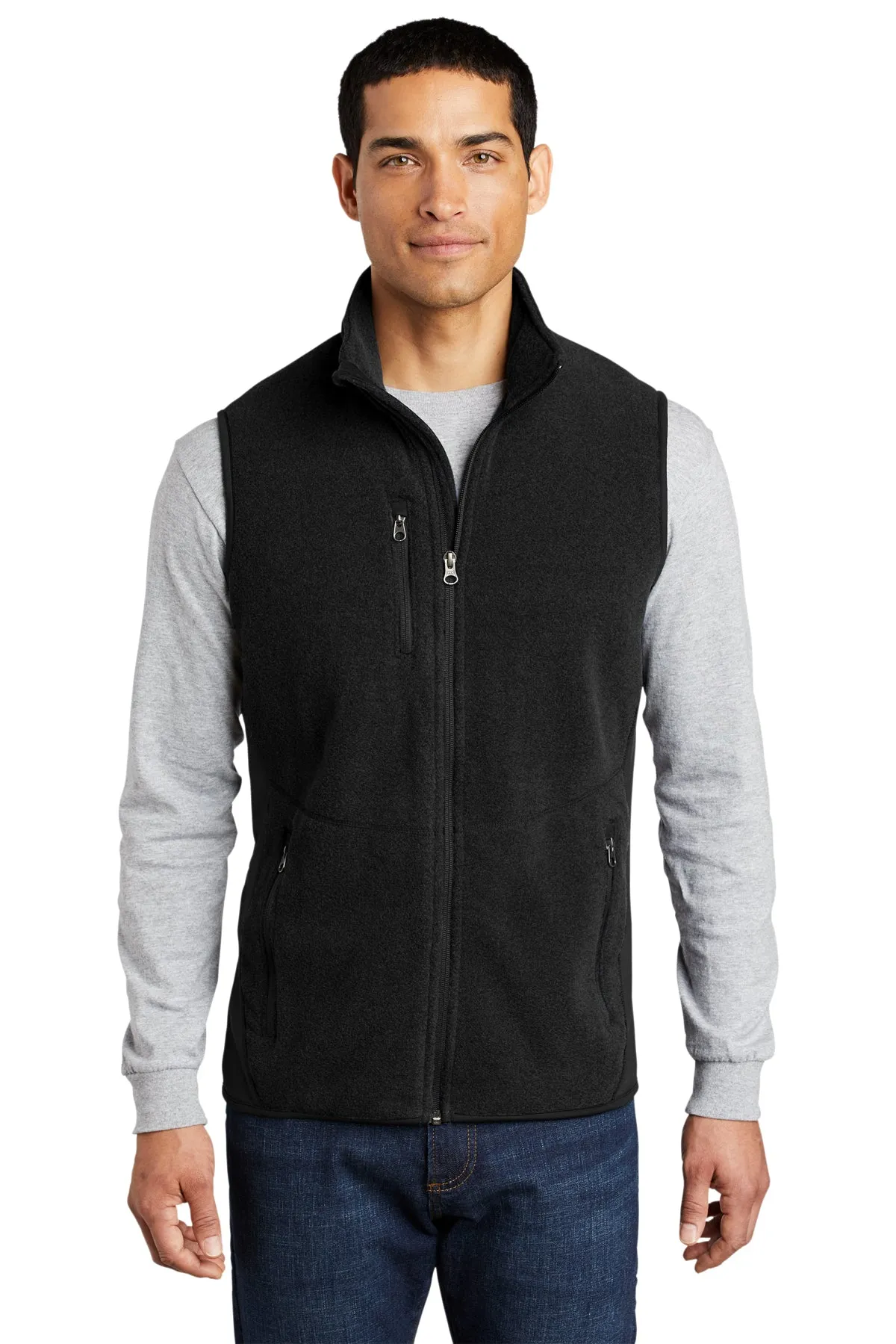 EMBROIDERED - 5228 - Port Authority® Men's R-Tek® Pro Fleece Full-Zip Vest