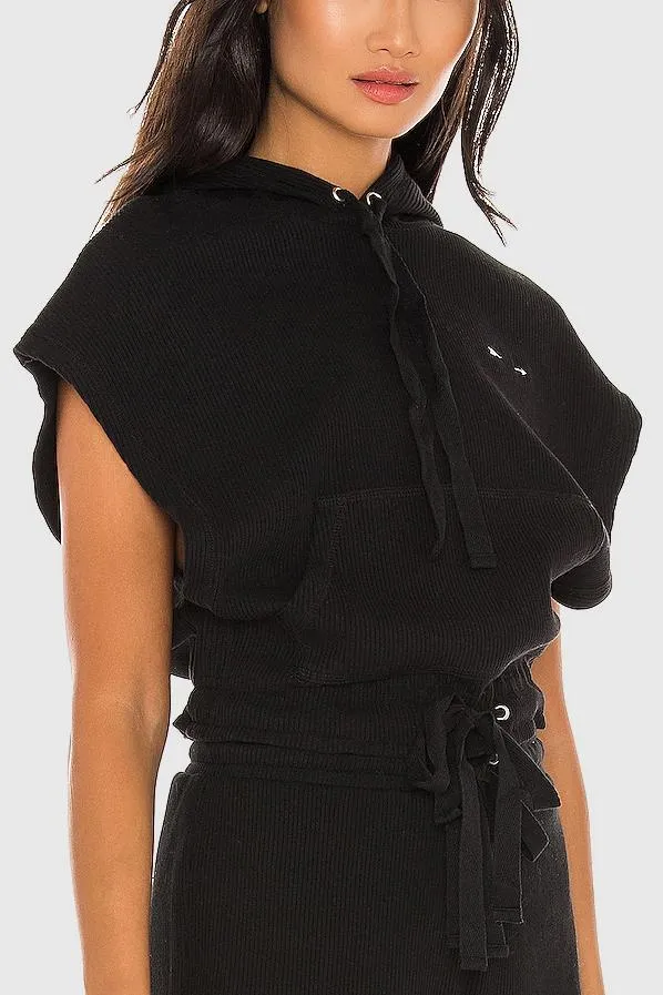 Ezi Sleeveless Hoodie