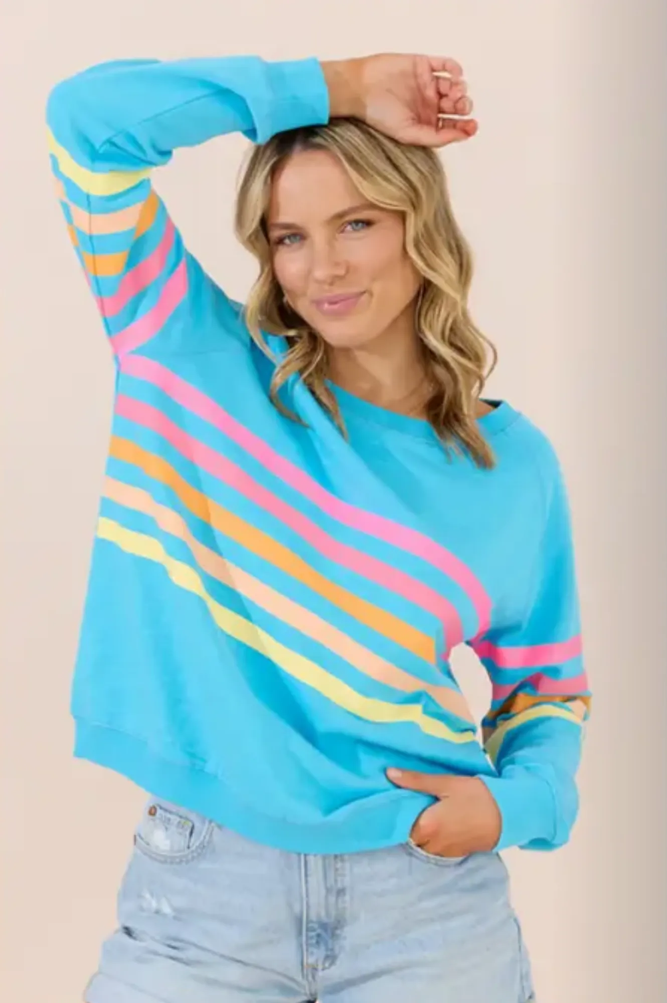 Forever Sweater - Summer Blue