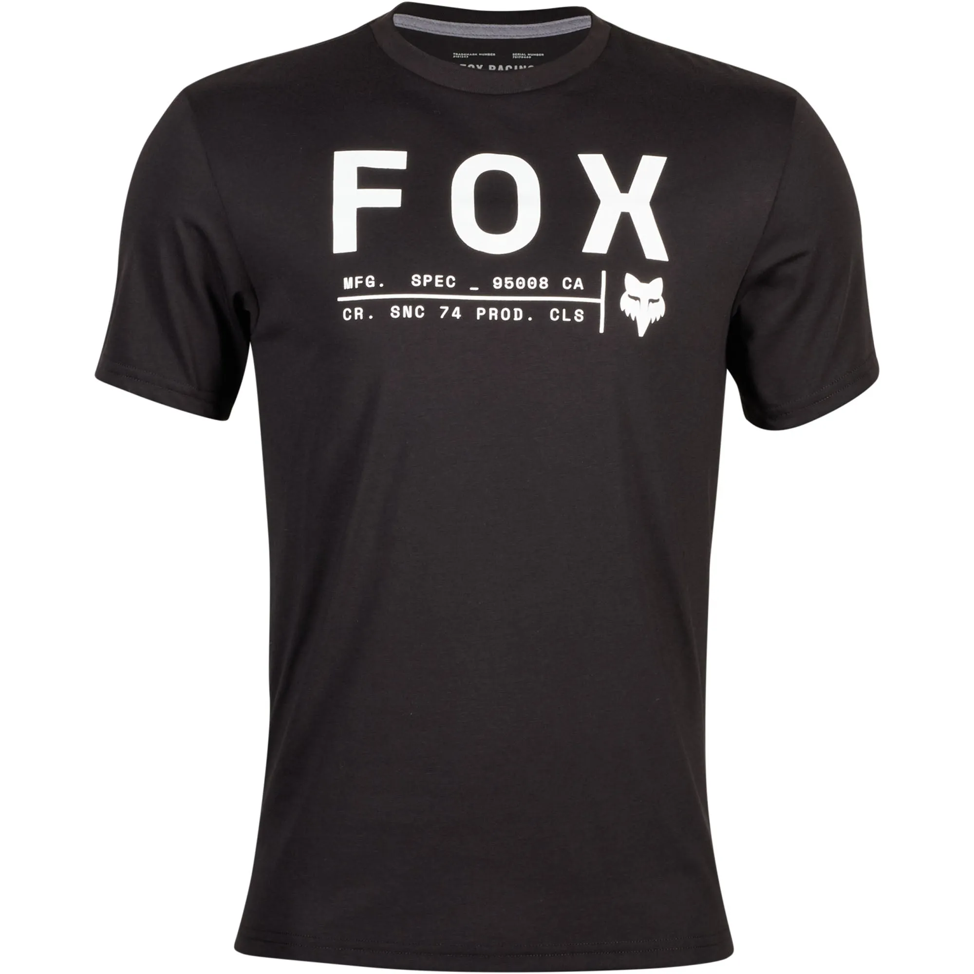 Fox Racing Non Stop SS Tech Tee T-Shirt Black