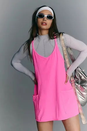 FP Movement Hot Shot Mini Dress in Hot Pink