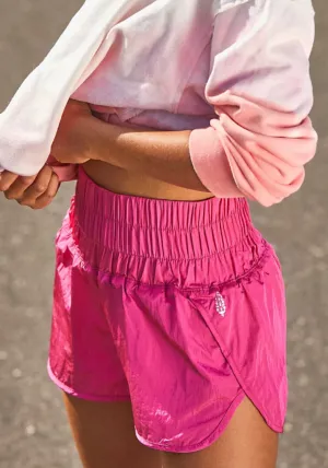 Free People Movement Pink Way Home Shorts