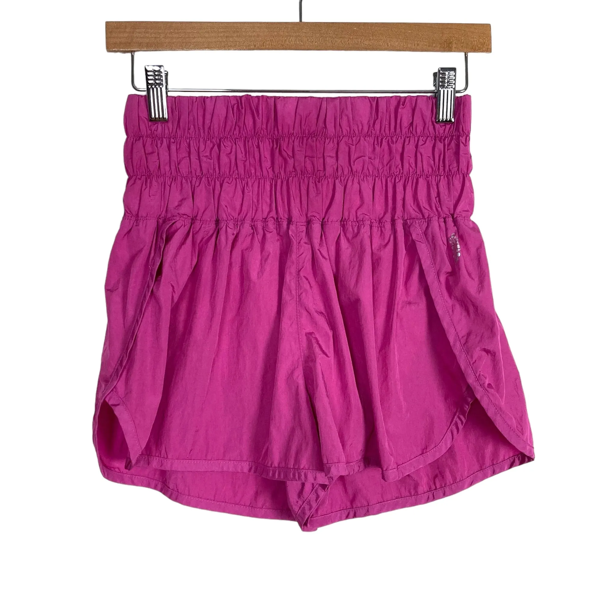 Free People Movement Pink with Built In Briefs The Way Home Athletic Shorts- Size S