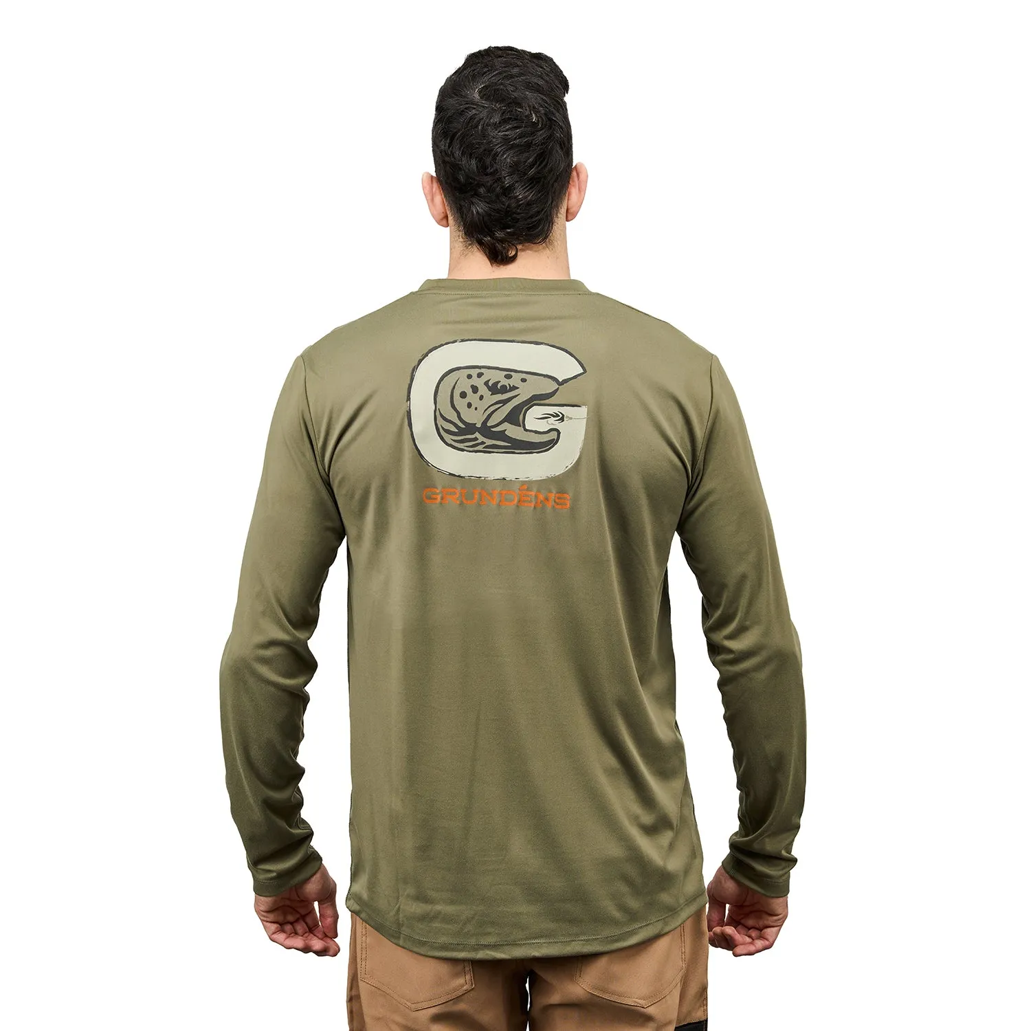 G Trout LS Tech Tee